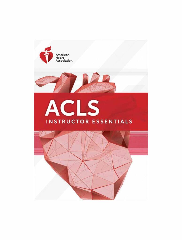 2020 ACLS Instructor Essentials Course Digital Videos - Shop Vitali