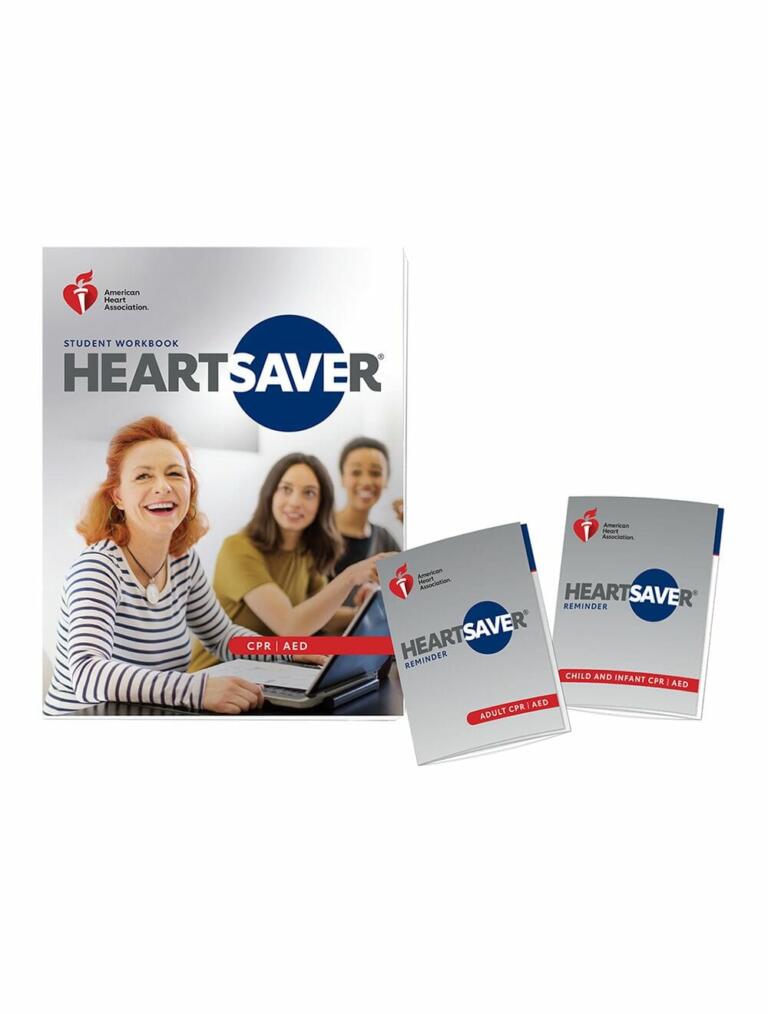 2020 AHA Heartsaver® CPR AED Student Workbook - Shop Vitali