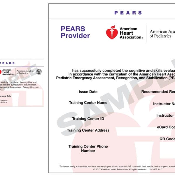 pears provider ecard