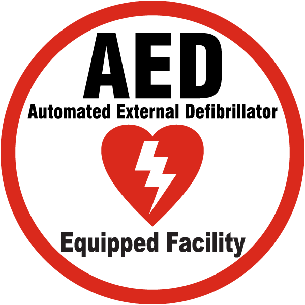 AED - Facility Sticker