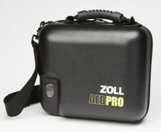 AED Pro Molded Vinyl Carry Case with Spare Battery Compartment