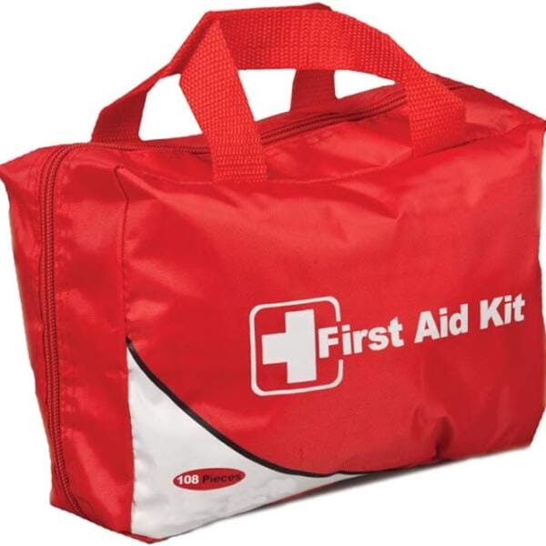 Family First Aid Kit in Nylon Zipper Case-