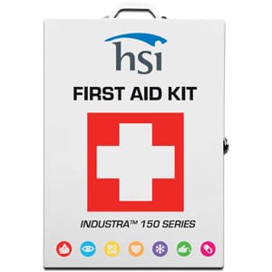 Industrial 150 Series 4-Shelf First Aid Cabinet